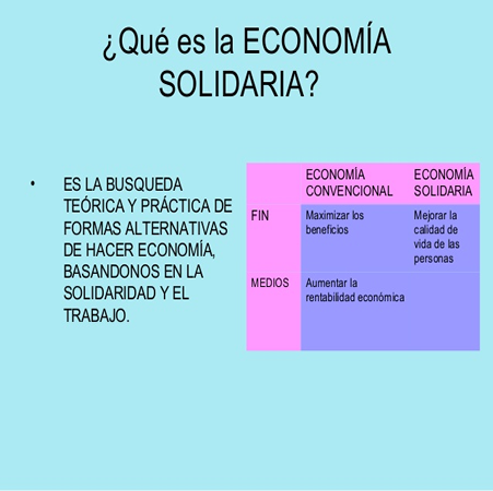 Economía solidaria Curso en el Sena